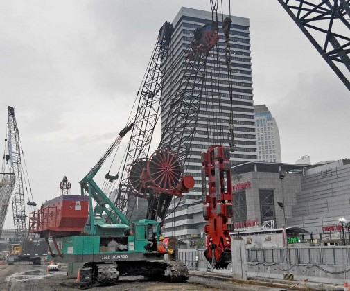 Construction of underground MRT stations Central Jakarta - Slider 1